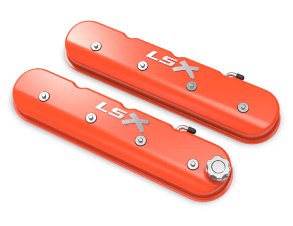 Holley LSx Valve Cover Orange